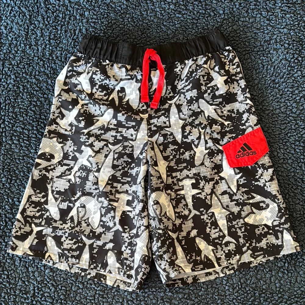 Youth Adidas Swim Trunks Size L